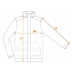 Bluza robocza DENIM, rozmiar L