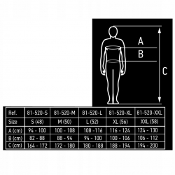 Bezrękawnik roboczy, dwustronny, jedna strona odbl
