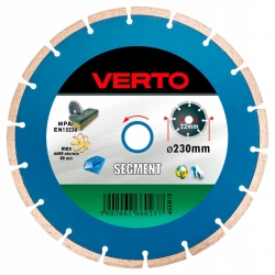 Tarcza diamentowa 230 x 22.2 mm, segmentowa