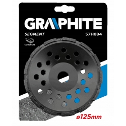 Tarcza diamentowa szlifierska 125 x 22.2 x 5 mm, p