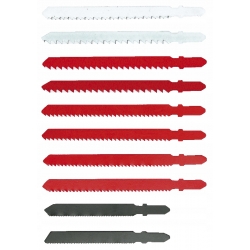 Brzeszczoty do wyrzynarki, uchwyt typu U, 10 szt.