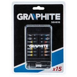 Zestaw bitów, 15 szt.