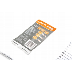 LAHTI PRO KOSZULKA T-SHIRT BIAŁA L4020406 3XL