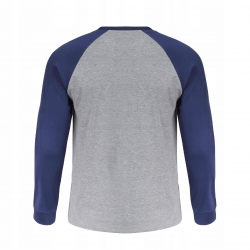 LAHTI PRO KOSZULKA RĘKAWEM SZARO - GRANATOWA 2XL