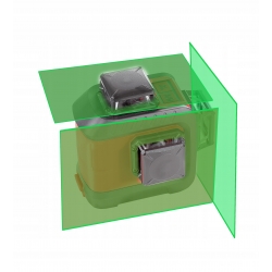 Proline Poziomica laserowa 2xPion+poziom 360 15169