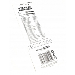 OSTRZA ŁAMANE FATMAX 25MM 5SZT 11-725 STANLEY DUŻE
