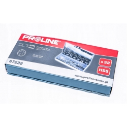 PROLINE ZESTAW GWINTOWNIKÓW I NARZYNEK 32EL 67232