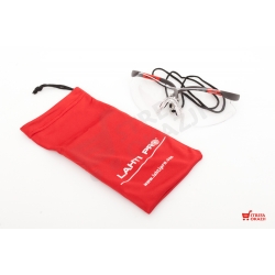 PROLINE OKULARY OCHRONNE BIAŁE Robocze BHP + etui