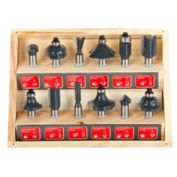 FREZY DO DREWNA 8mm ZESTAW 12El PROLINE 93122