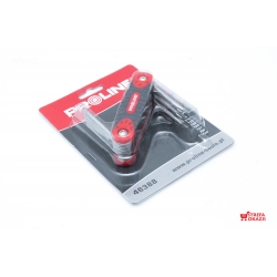 PROLINE ZESTAW KLUCZE TORX 8 SZT. T9-T40 48388