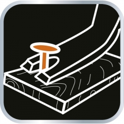 Łom 1000mm, 19 mm, 90 stopni