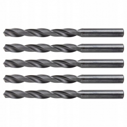 Wiertła do metalu HSS, 10.0 mm, 5 szt.