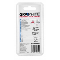 Frez do metalu HM, typ G (ostrołukowy ostry), 12 x