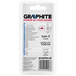 Frez do metalu HM, typ E (owalny), 8 x 13 mm, trzp