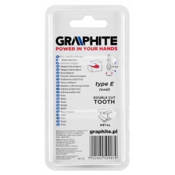 Frez do metalu HM, typ E (owalny), 6 x 10 mm, trzp