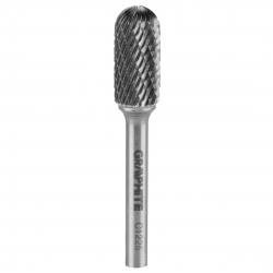 Frez do metalu HM, typ C (walcowy zaokrąglony), 12