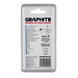 Frez do metalu HM, typ B (walcowy z ostrzami na gó