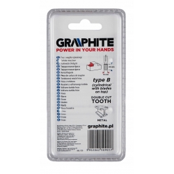 Frez do metalu HM, typ B (walcowy z ostrzami na gó