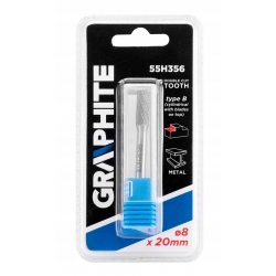 Frez do metalu HM, typ B (walcowy z ostrzami na gó