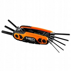 Klucze sześciokątne z uchwytem 1.5, 2, 2.5, 3, 4,