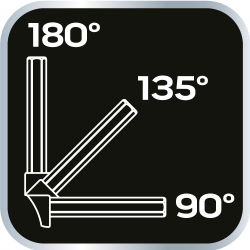 Klucze sześciokątne z uchwytem 1.5, 2, 2.5, 3, 4,