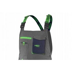 Ogrodniczki robocze PREMIUM, 100% bawełna, ripstop