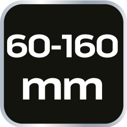 Klucz łańcuchowy przegubowy 60 - 160 mm