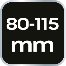 Automatyczny klucz do filtra oleju 80 - 115 mm