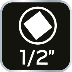 Klucz udarowy pneumatyczny, 1/2