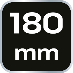 Szczypce wydłużone proste 180 mm