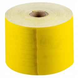 Papier ścierny żółty 115 mm, K220, rolka 50 m