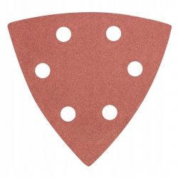 Papier ścierny delta na rzep 93 x 93 mm K 240, 5 s