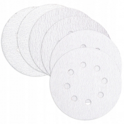 Krążek ścierny 125 mm z otworami, K60x2, K120x2, K