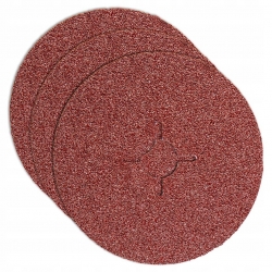 Krążki ścierne fibra 125, K40, 3 szt.