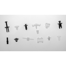 Zestaw spinek samochodowych Mercedes, 270 sztuk