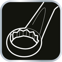 Klucze oczkowe odgięte 6-32 mm, zestaw 12 szt.