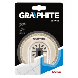 Tarcza półokrągła do ceramiki, 65 mm, galwaniczne