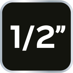 Nasadka sześciokątna 1/2