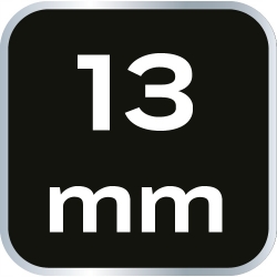 Nasadka sześciokątna 1/2