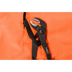 Ogrodniczki robocze, ostrzegawcze, pomarańczowe, r