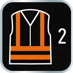 Ogrodniczki robocze, ostrzegawcze, wodoodporne, po