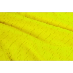 T-shirt ostrzegawczy, ciemny dół, żółty, rozmiar X