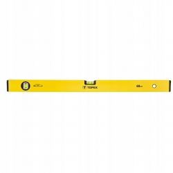 Poziomnica aluminiowa typ 500, 60 cm, 2 libelle