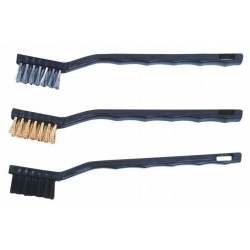 Szczotki 180 mm, miedź/stal/nylon, 3 szt.
