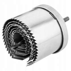 Otwornice 26-63 x 43 mm, zestaw 7 szt.