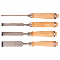 Dłuta 6-24 mm, zestaw 4 szt.