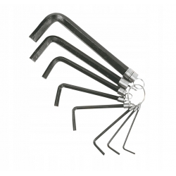 Klucze sześciokątne 2.0-10 mm, zestaw 8 szt.