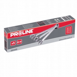 Klucze oczkowe półotwarte otwarte PROLINE 36445