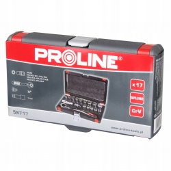PROLINE Klucze nasadowe przelotowe SPLINE 58717