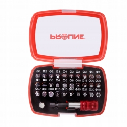 PROLINE 10705 Zestaw 32 końcówek 1/4'' z uchwytem